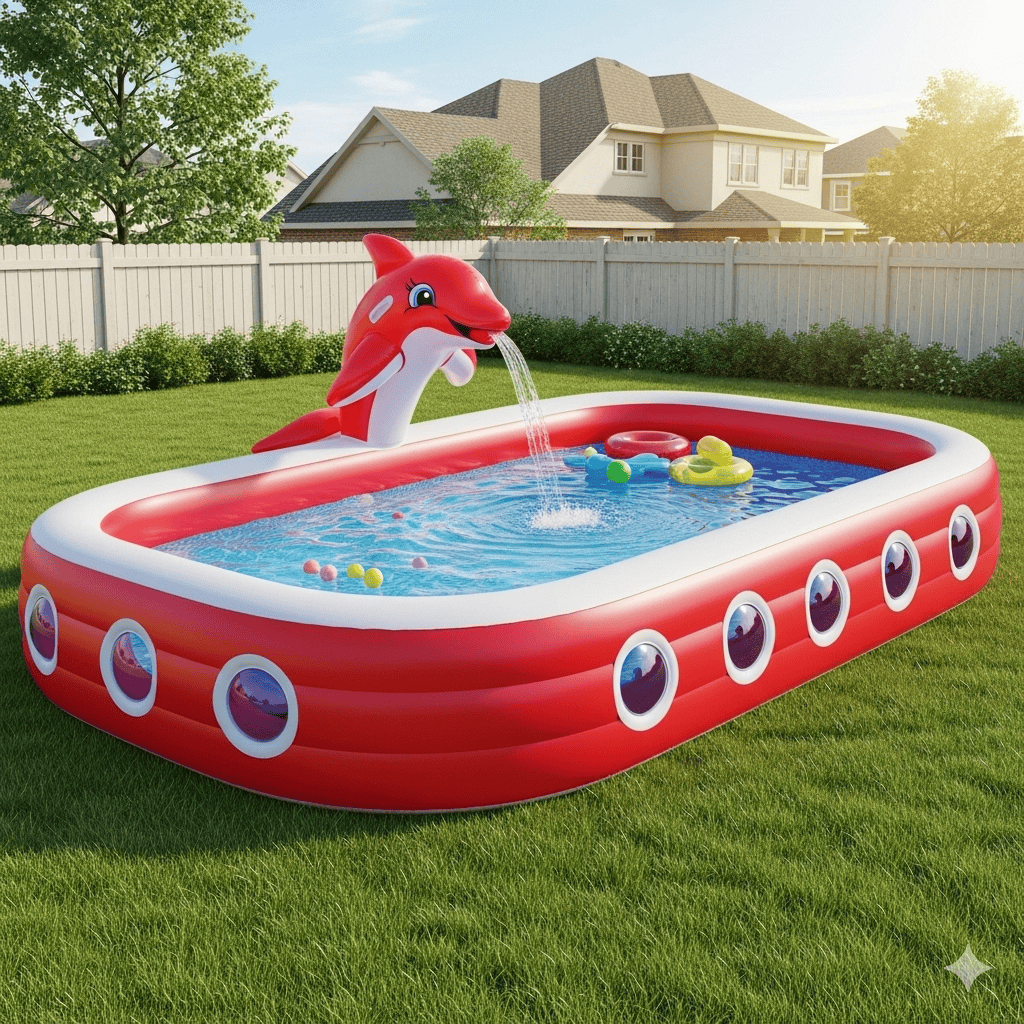 Why Choose a Dolphin Inflatable Pool?
