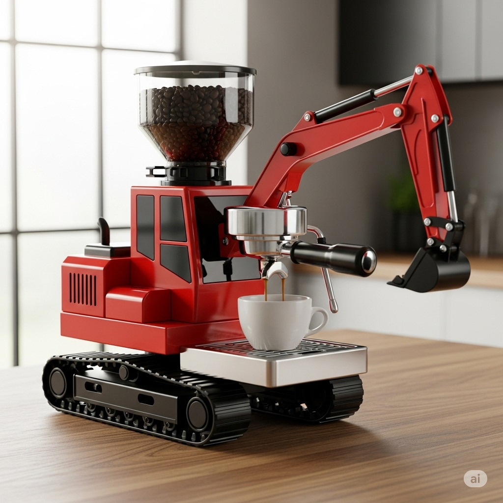 Why the Excavator Coffee Maker Is So Popular