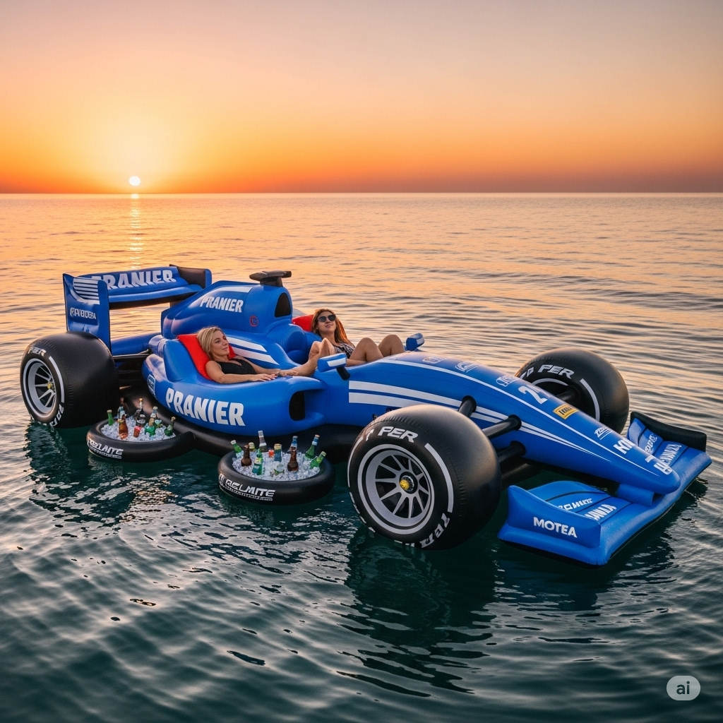 Why Choose an F1 Car Floating Lounge?