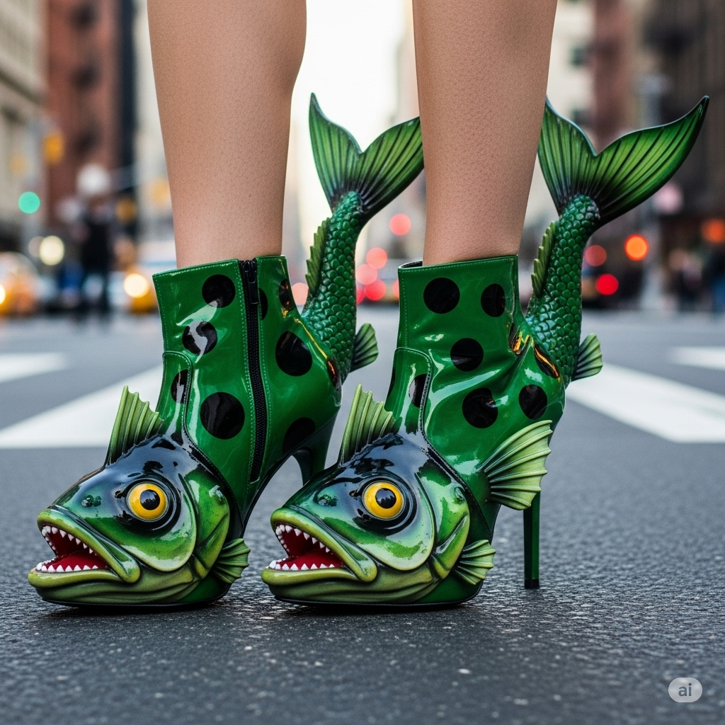 Styles of Fish High Heels