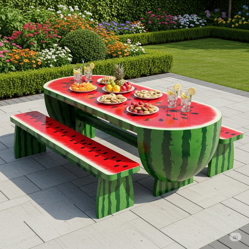 What Is a Fruit Picnic Table?