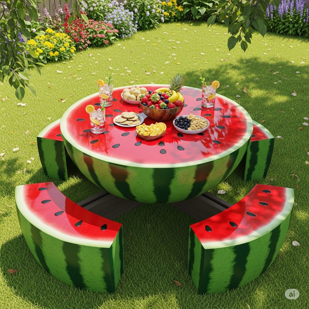 Accessories to Match Your Fruit Picnic Table