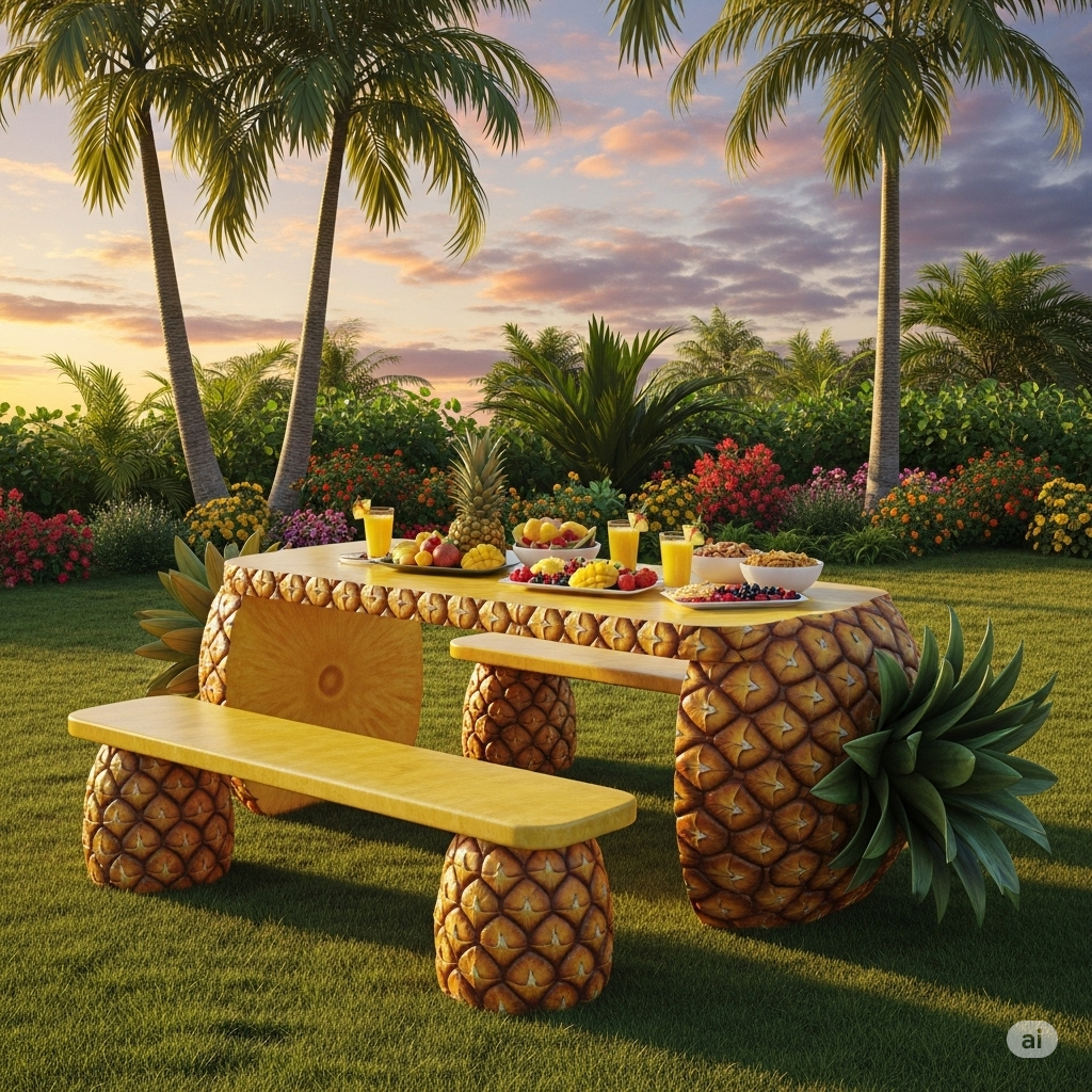 Types of Fruit Picnic Tables