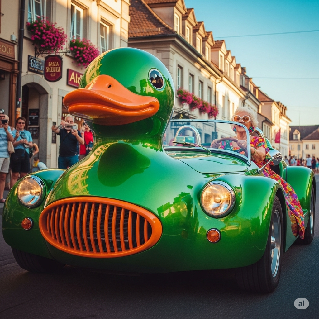 What Is a Giant Duck Roadster?