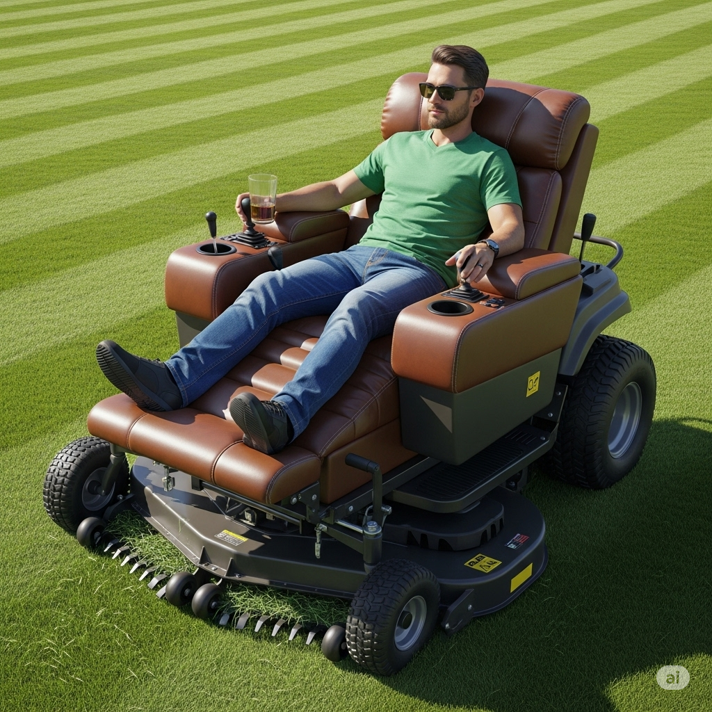 Why the Recliner Lawn Mower Is So Popular