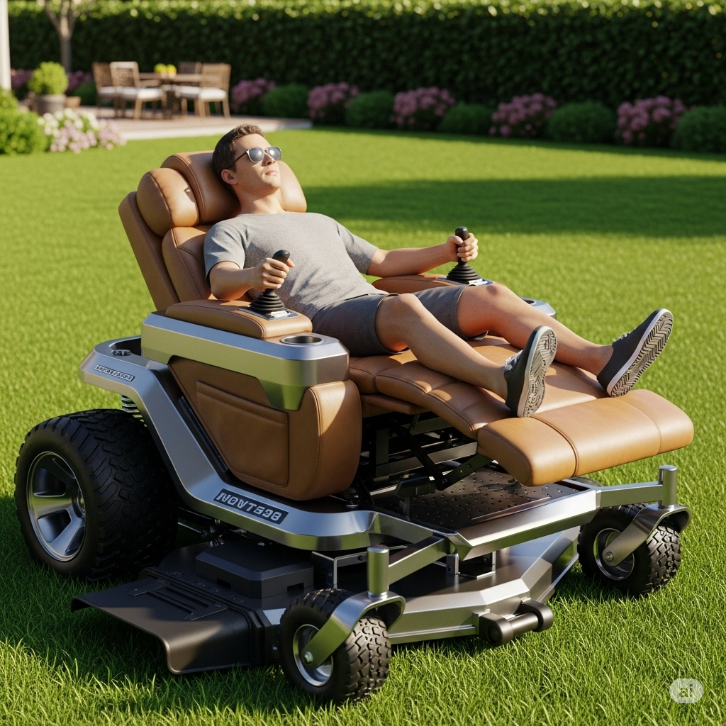 Types of Recliner Lawn Mowers
