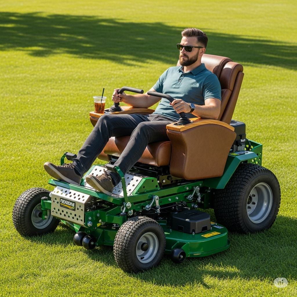 Benefits of a Recliner Lawn Mower
