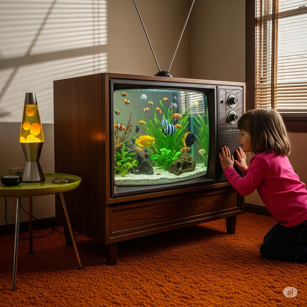 Ideal Locations for a Retro TV Aquarium
