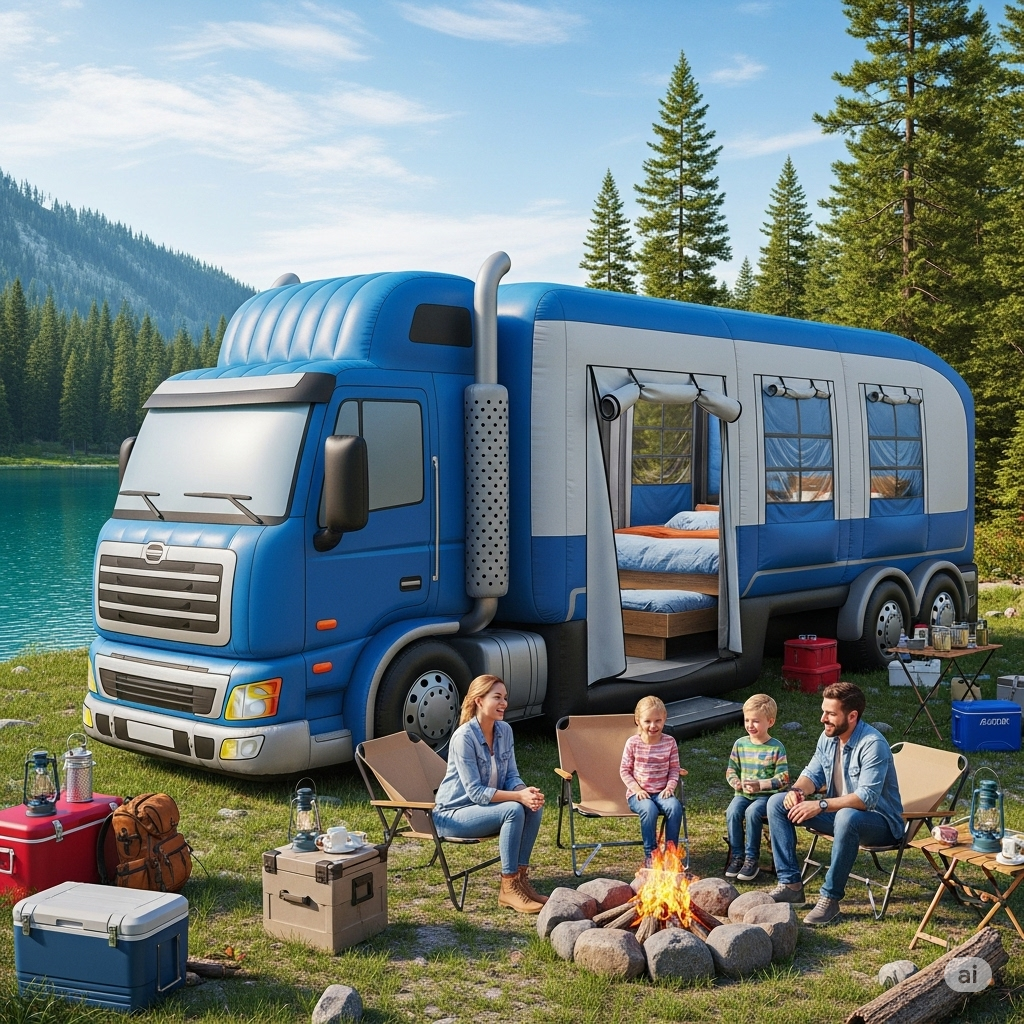 Types of Semi-Truck Inflatable Camping Tents