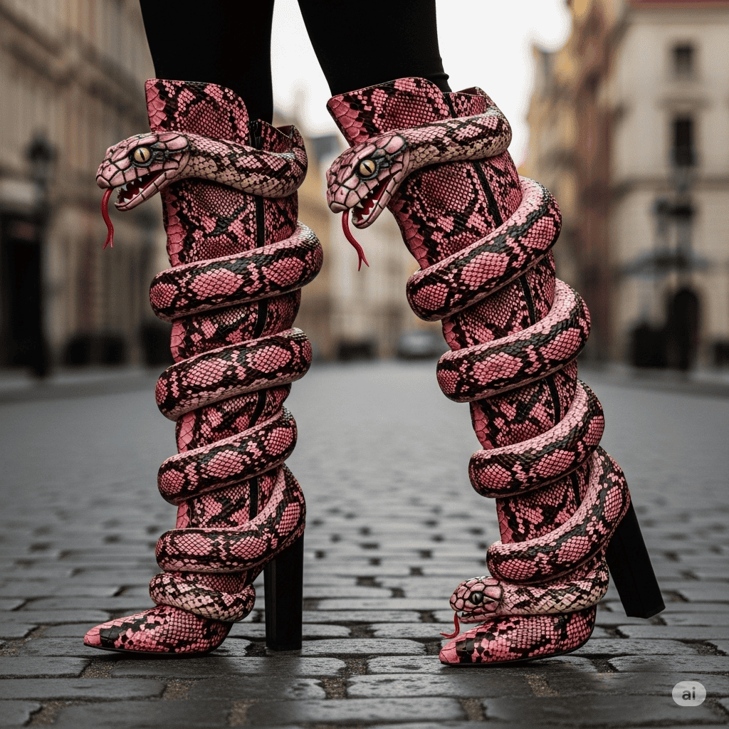 Styles of Snake Heels
