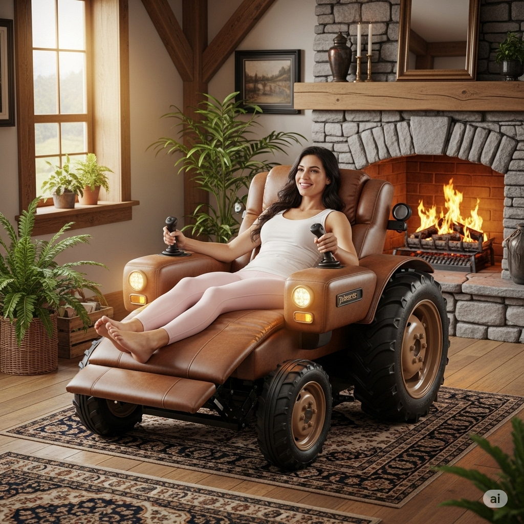 Tractor Recliner for Different Spaces
