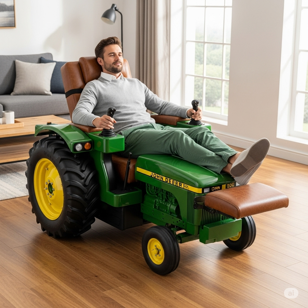 DIY Tractor Recliner Ideas