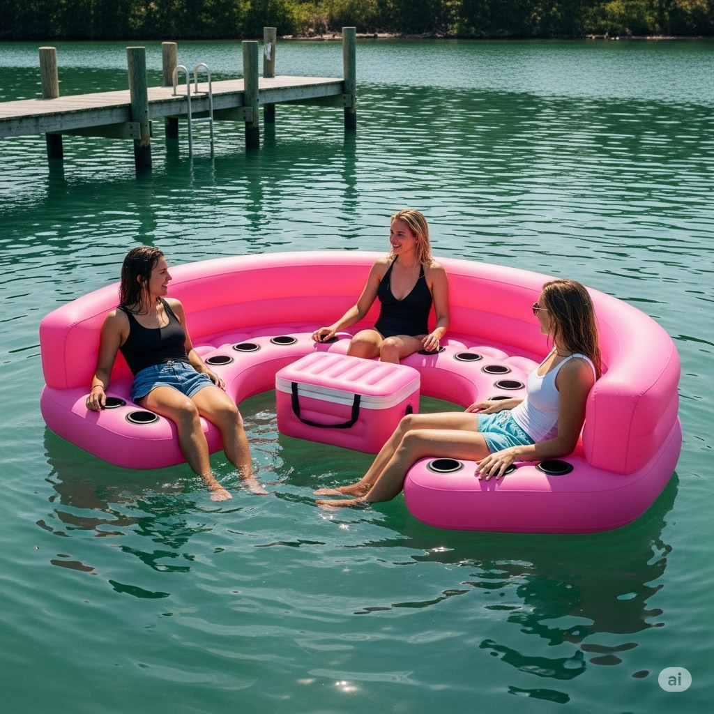 What Is a U-Shaped Inflatable Island?