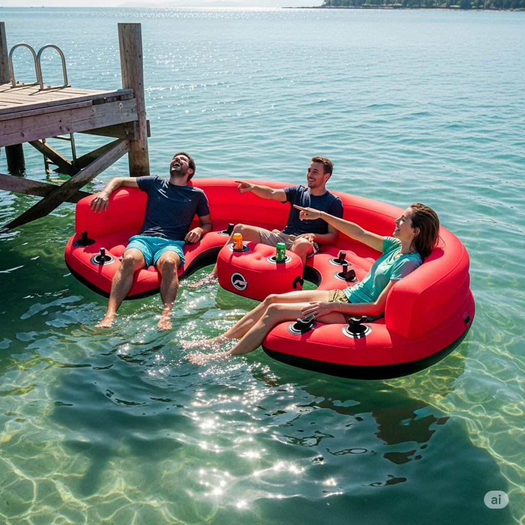 Popular Uses for U-Shaped Inflatable Islands