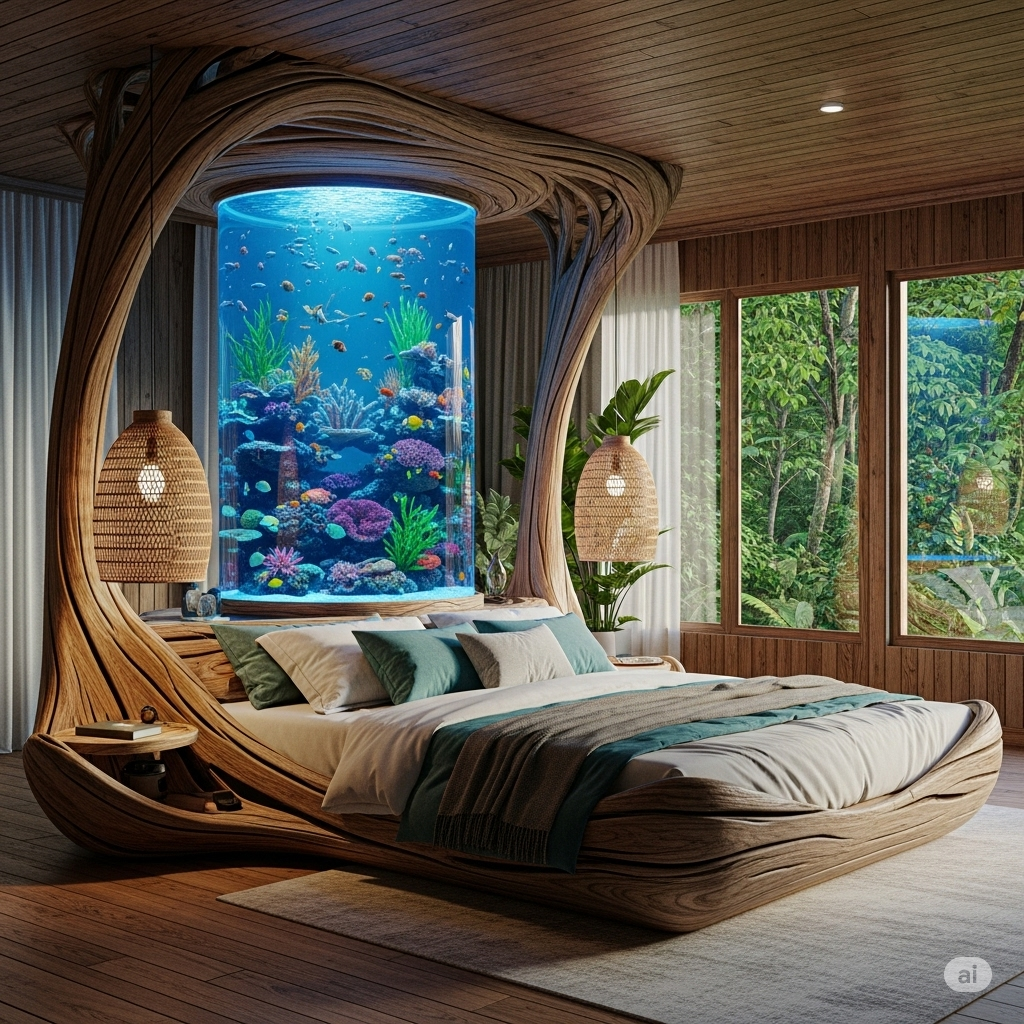 Why Choose a Wooden Aquarium Bed?