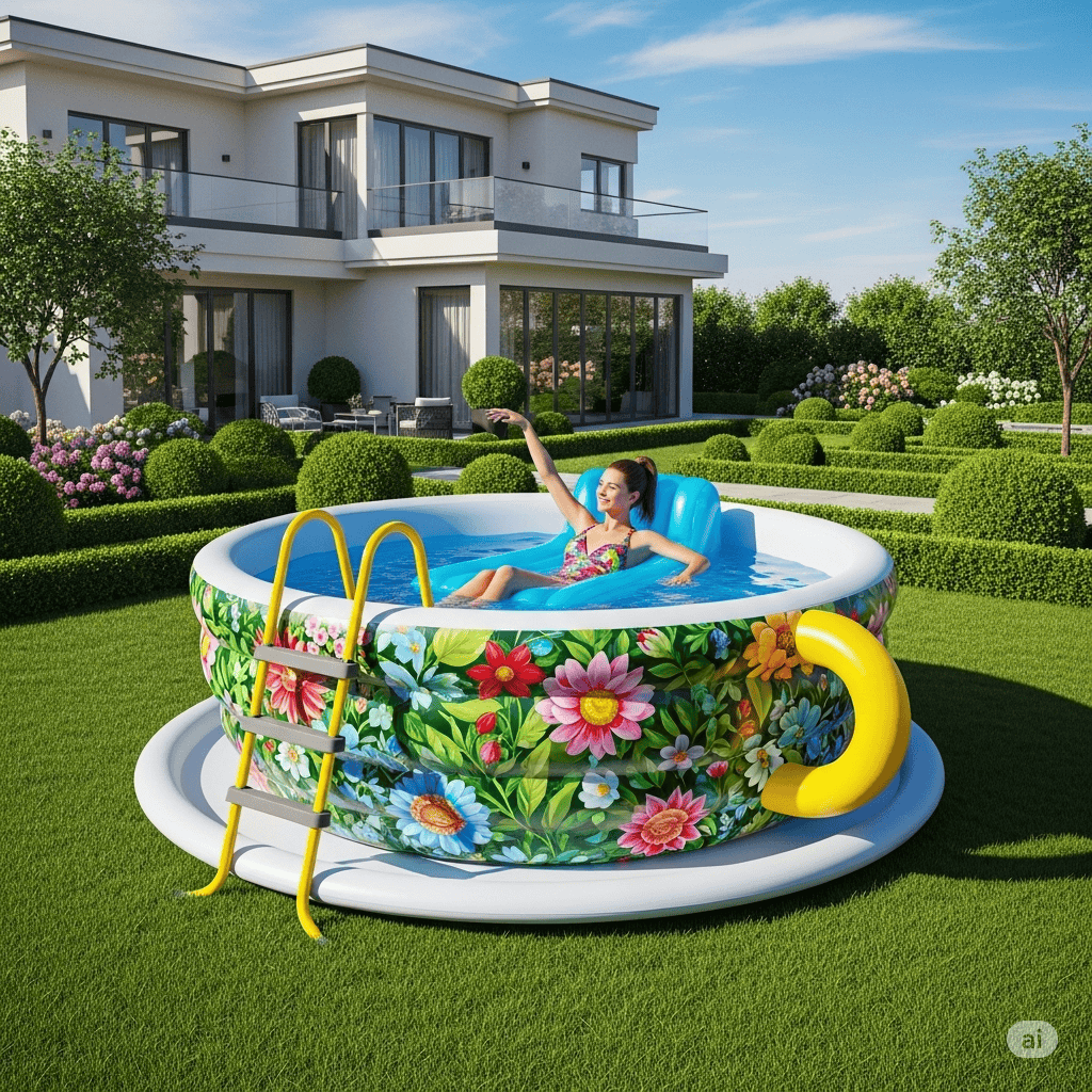 Types of Inflatable Teacup Pools