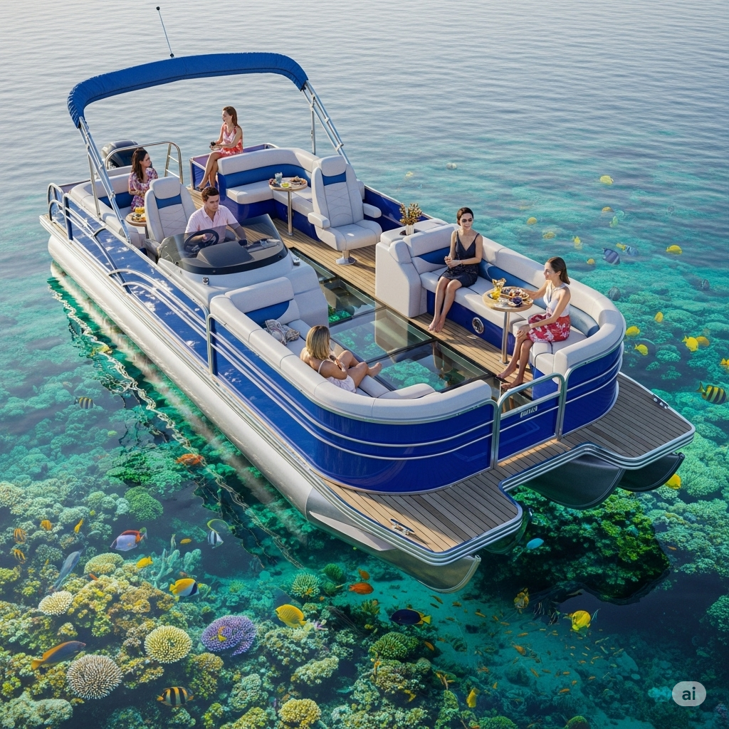 Why a Glass Floor Pontoon Is Special