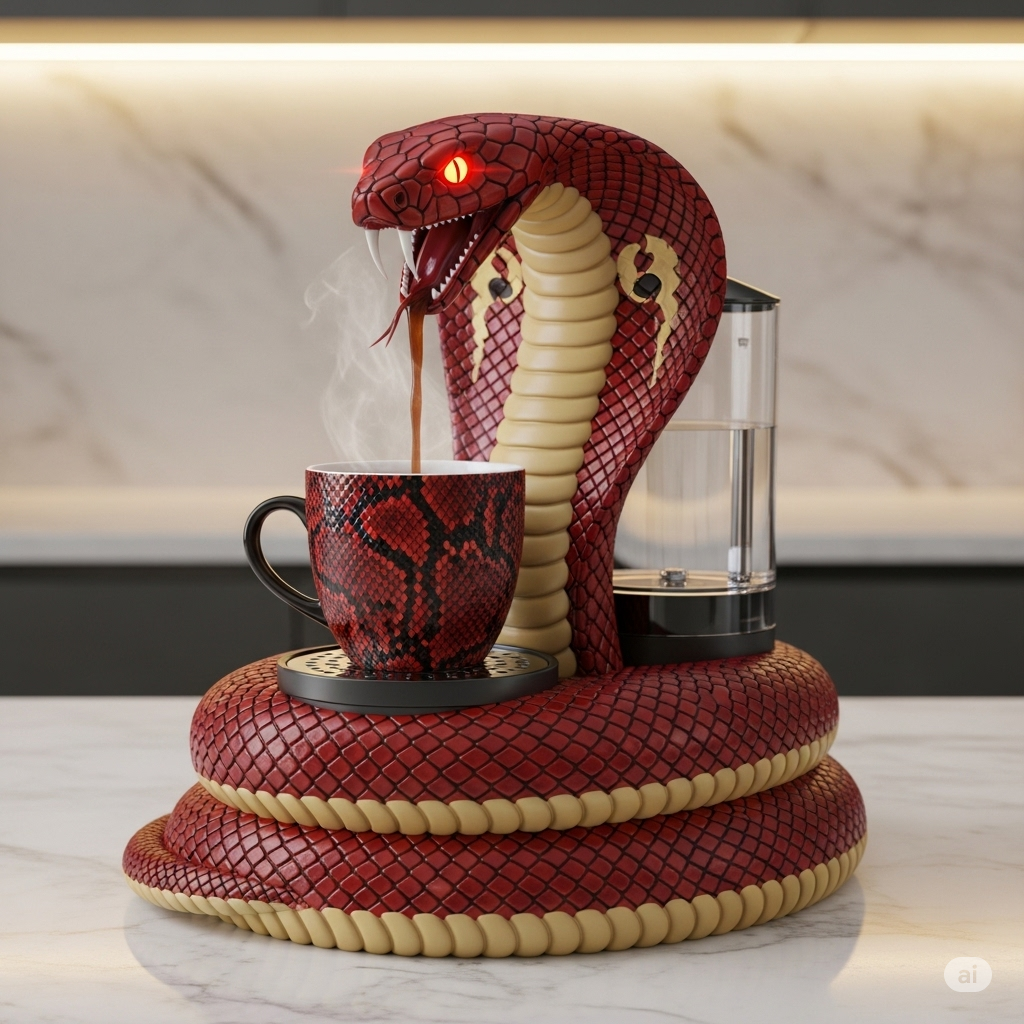 Snake Coffee Maker – Brewing with a Twist of Creativity