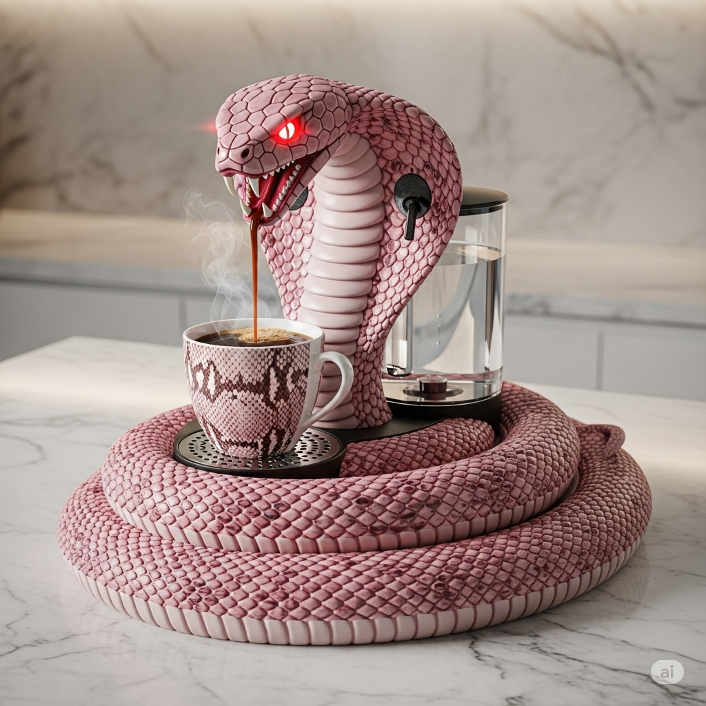 Different Styles of Snake Coffee Makers