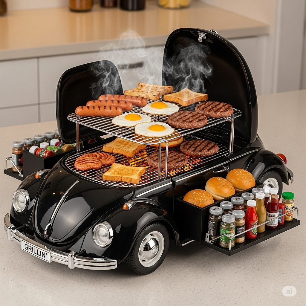 Why the VW Beetle Breakfast Station Is Perfect for Retro Enthusiasts