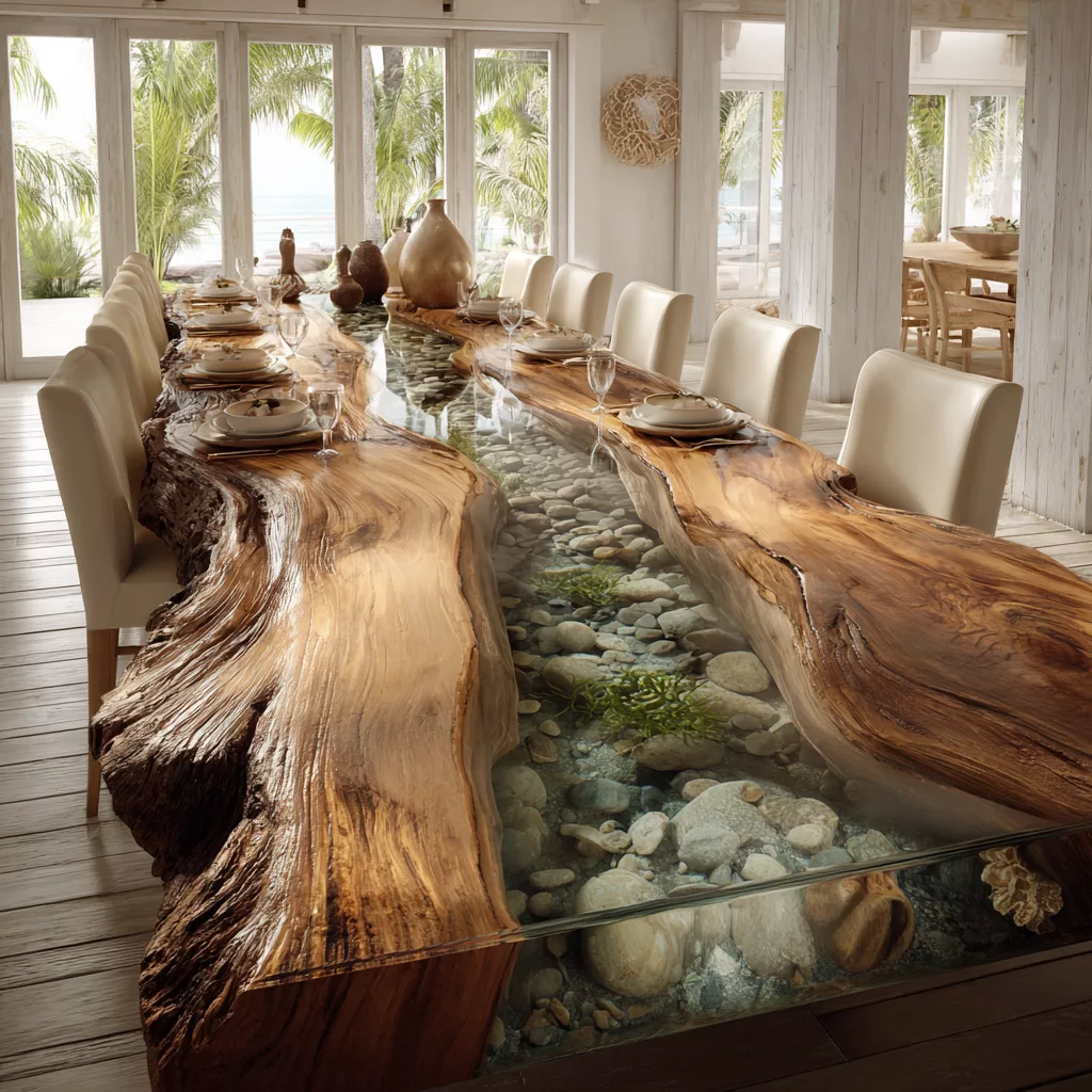 The Art of River Table Construction