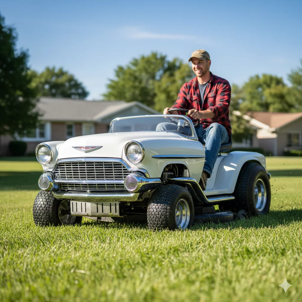 Building Your Own Classic Car Riding Mower