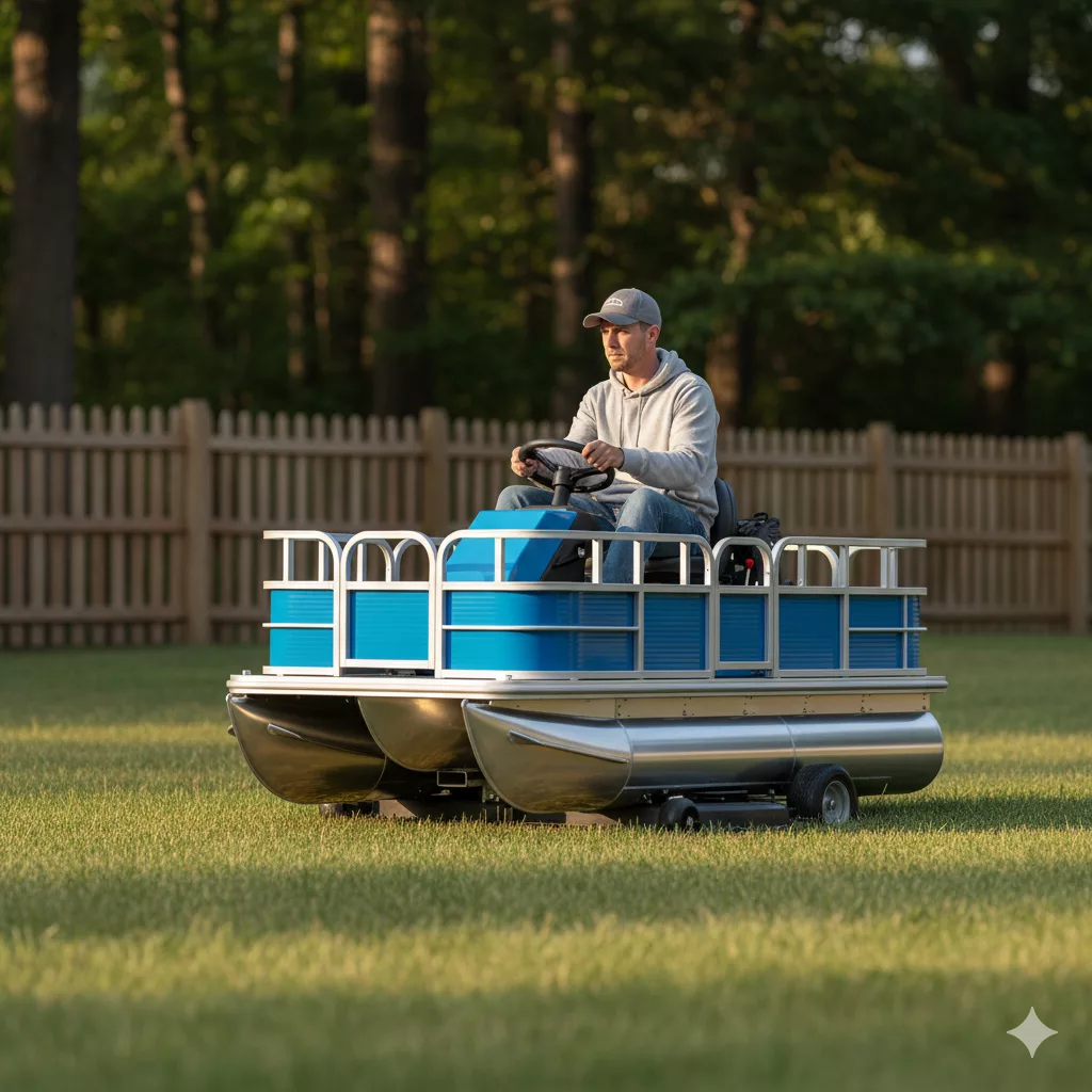 Cost of Building a Pontoon Boat Riding Mower
