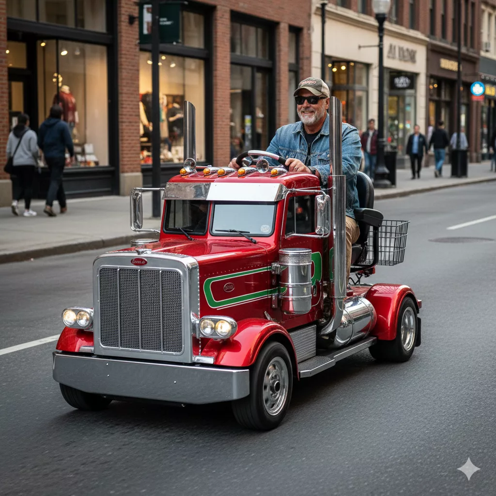 Key Features of Semi Truck Mobility Scooters