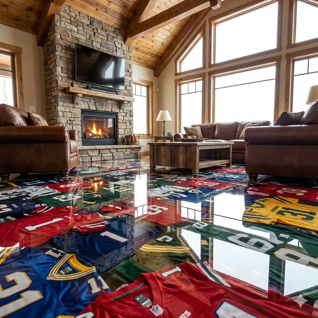 Planning Your Football Jersey Epoxy Floor