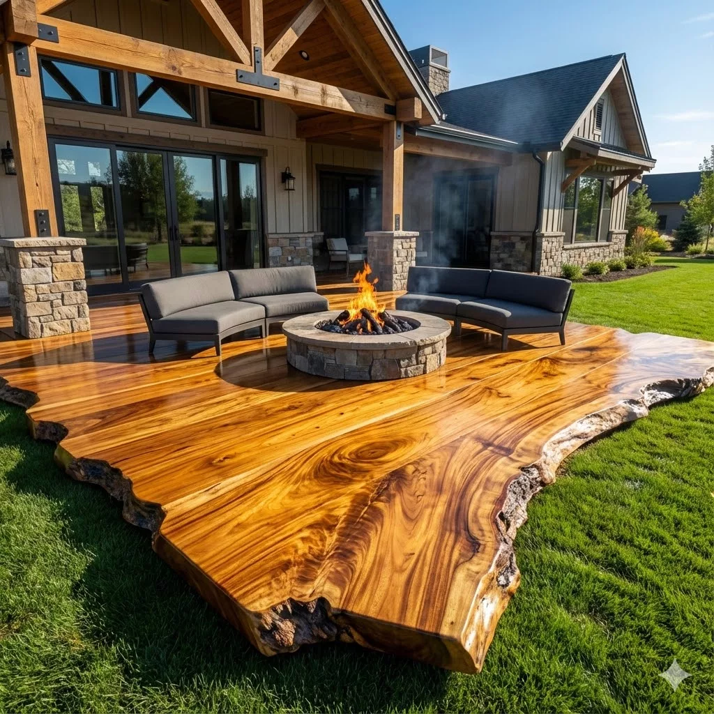 Best Wood Types for Slab Patios