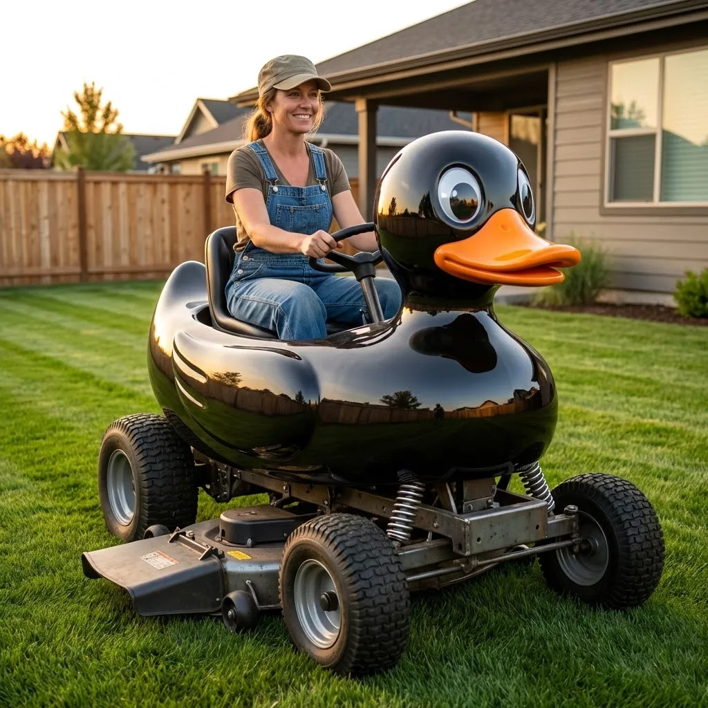 Types of Rubber Ducks for Lawn Mowers