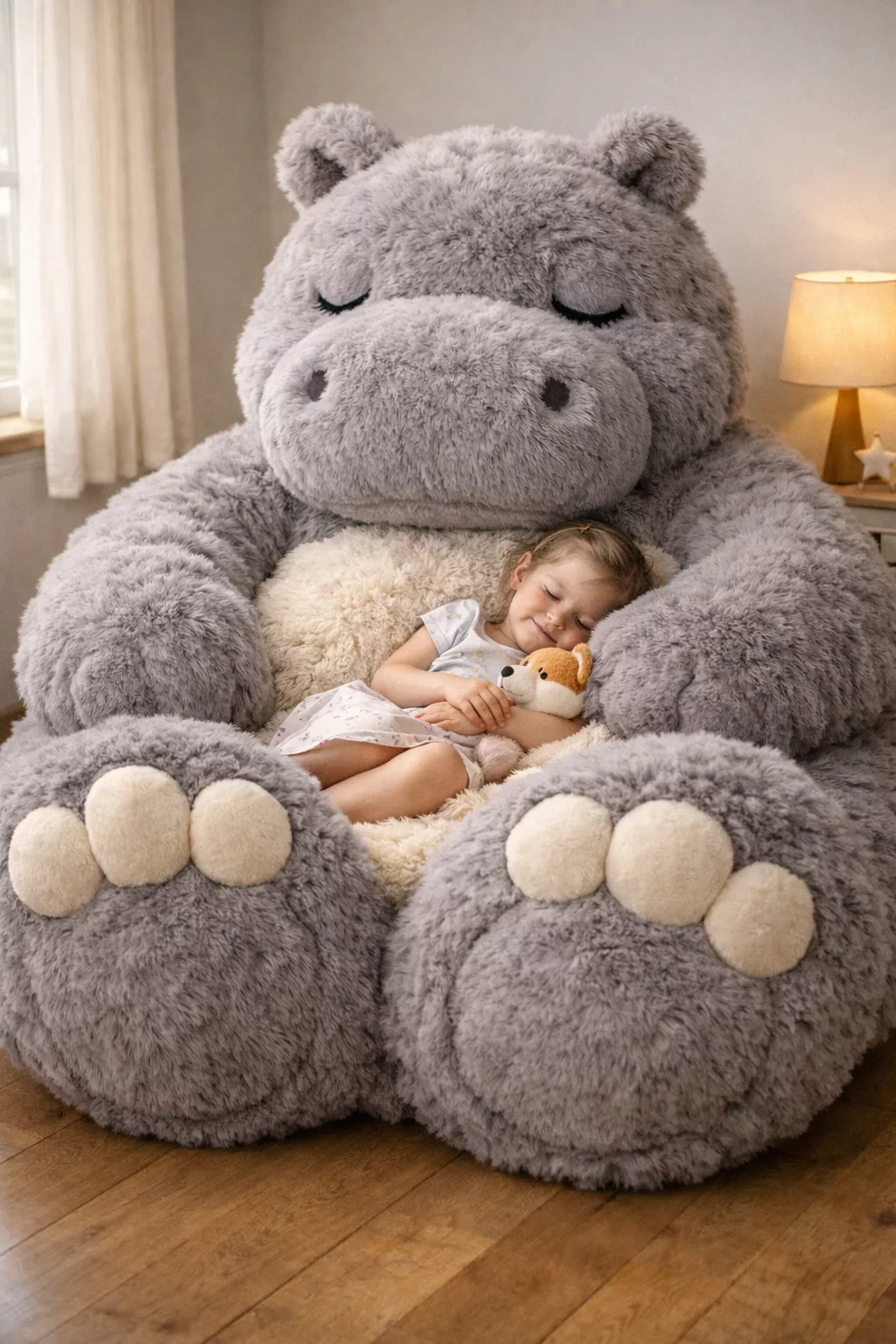 Why Choose a Plush Hippo Sleeping Chair?