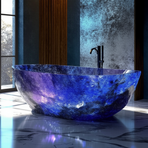Radiant Relaxation: Discover the Magic of the Crystal Bathtub