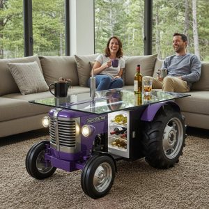 Bring the Countryside Home with the Tractor Coffee Table