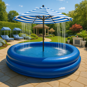Umbrella Shower Pool: The Refreshing Backyard Trend You Didn’t Know You Needed