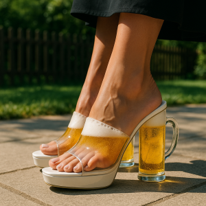 Beer Mug High Heel 3
