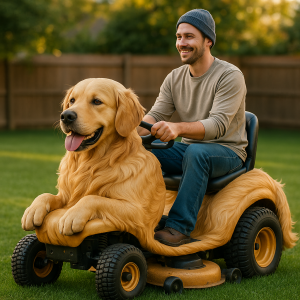 Unleash the Fun: Exploring the World of Dog Shaped Lawn Mowers