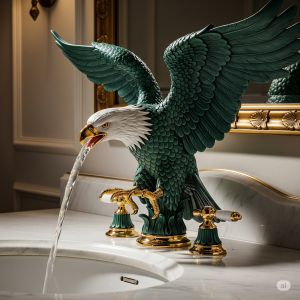 Soar to Style: Elevate Your Space with an Eagle Shaped Faucet!