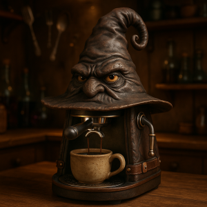 Brew Your Own Destiny: Discover the Magical Sorting Hat Coffee Maker!