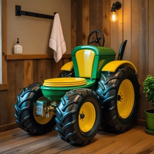 Tractor Toilet: The Ultimate Novelty Bathroom Experience for Farm Enthusiasts