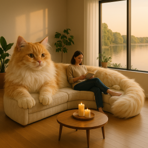 Purr-fectly Pawsome: The Ultimate Guide to the Cat Shaped Sectional Sofa