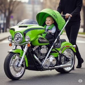 Ride in Style: The Harley Stroller That Turns Heads Everywhere