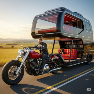 Hit the Open Road in Style: Discover the Freedom of a Harley Camper!