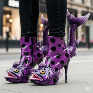 Fish High Heel – The Boldest Statement in Footwear Fashion