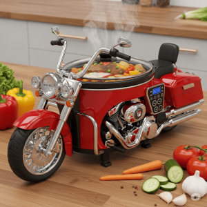 Harley Slow Cooker – Rev Up Your Kitchen with Rock & Roll Style
