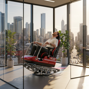 Work with a Rush: The Roller Coaster Office Chair That Redefines Desk Seating