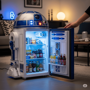 Star Wars Mini Fridge – The Ultimate Appliance for Fans of a Galaxy Far, Far Away