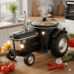 Tractor Slow Cooker – Farmhouse Flavor with Country Style