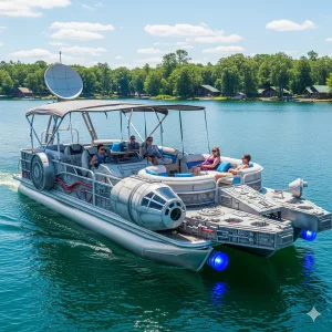 Star Wars Pontoon Boat: Taking the Force to the Water