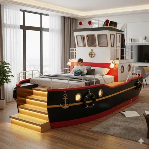 Cargo Ship Bed: Transform Your Bedroom into a Nautical Adventure